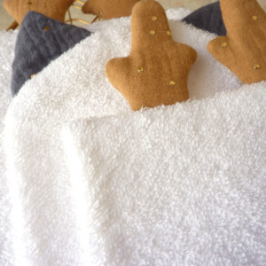 Gant de toilette chat
