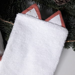 Gant de toilette renard