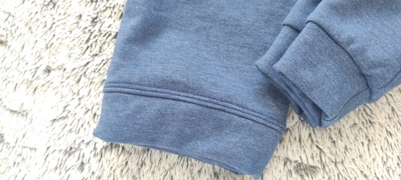 sweat à empiècements velours – Image 8